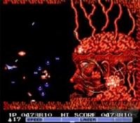 une photo d'Ã©cran de Gradius 2 sur Nintendo Nes